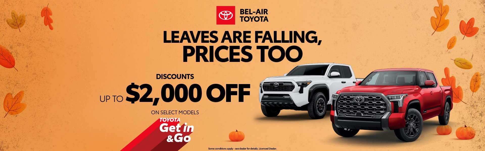 2025-10_BTO_TacomaTundraDiscounts_GENERIC_EN_WEB_1920 × 600-6 Get up to $2000 off on 2025 Tacoma & Tundra at bel-air toyota